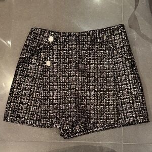 Zara tweed skort.